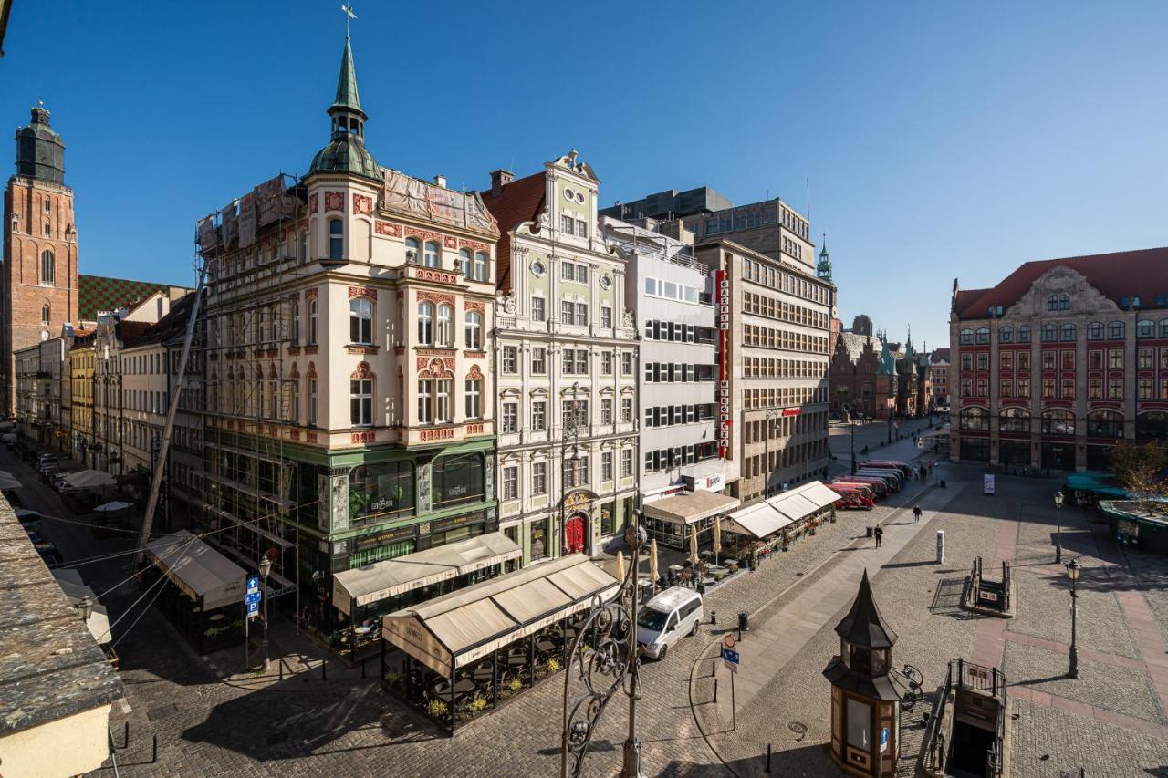 Solny Square Aparthotel Wrocław Exterior foto